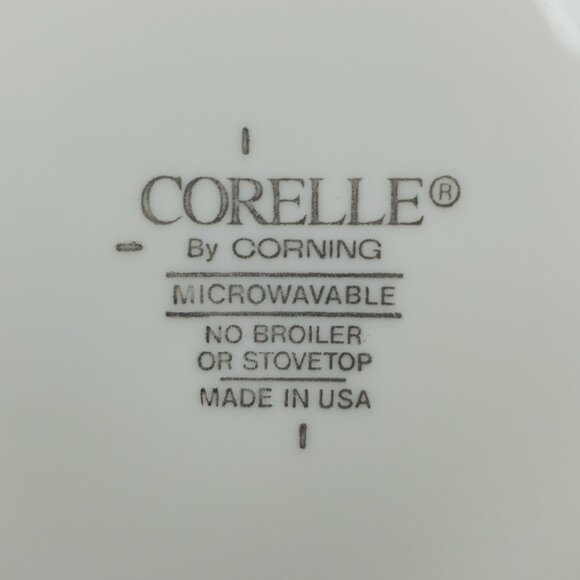 Corelle Blueberry Bouquet Fruit Dessert Berry Bowls Beige Blueberries Sauce Bowl - Picture 5 of 6